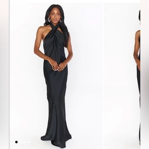 Show Me Your Mumu Jasmine Halter Bridesmaid Dress